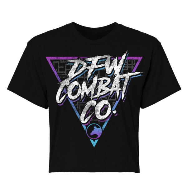 TRIANGLE CHOKE - WOMEN'S CROP T-SHIRT - $QR15ZM$ Thumbnail