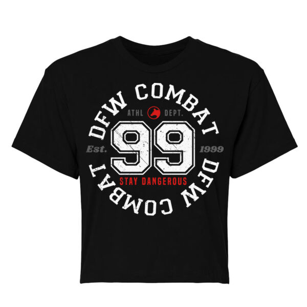 VINTAGE STAMP - WOMEN'S CROP T-SHIRT - $EVB49U$ Thumbnail