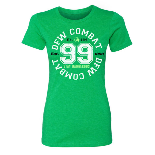 VINTAGE STAMP - WOMEN'S FITTED T-SHIRT - $6BXFVN$ Thumbnail