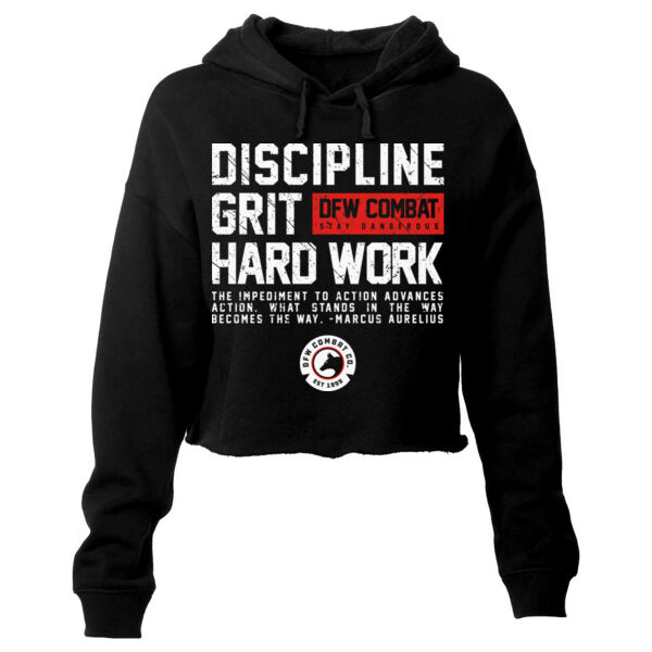 GRIT - WOMEN'S CROP HOODIE - $HZJU8A$ Thumbnail