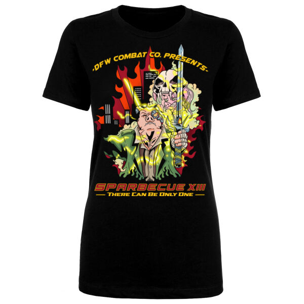 SPARBECUE - WOMEN'S FITTED T-SHIRT - $NQJM5T$ Thumbnail