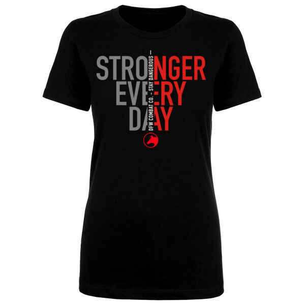 STRONGER EVERY DAY 2 - WOMEN'S FITTED T-SHIRT - $KD8KCS$ Thumbnail