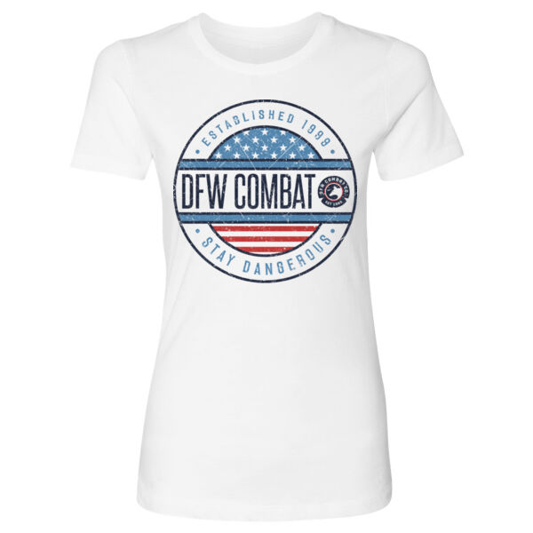 PATRIOT CIRCLE - WOMEN'S FITTED T-SHIRT Thumbnail