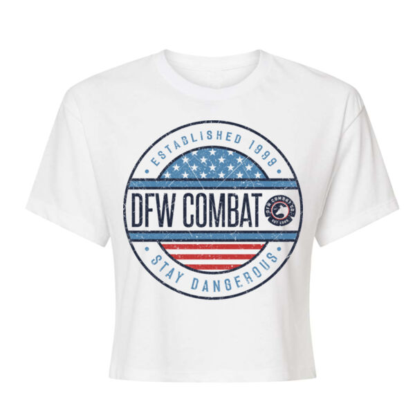PATRIOT CIRCLE - WOMEN'S CROP T-SHIRT Thumbnail
